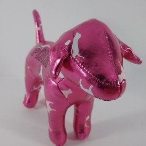 Victoria's Secret PINK Dog Stuffed Plush With Tags Pink 6"